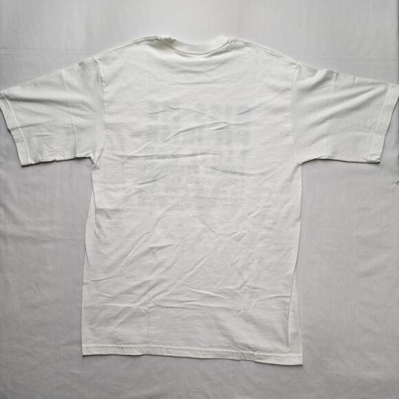 VIntage Irish Shirt White Medium Funny Kiss Me Im Irish Humor Tee - Picture 4 of 7